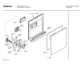 Схема №4 SE25A260 Star Collection с изображением Передняя панель для электропосудомоечной машины Siemens 00366628