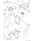 Схема №2 AWE 7727/1 с изображением Обшивка для стиралки Whirlpool 480110100096