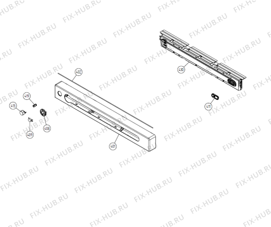 Схема №8 T793 FI US   -Titanium FI (340879, TD60.3) с изображением Обшивка для стиралки Gorenje 349601