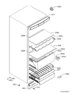 Схема №3 S74010KDW0 с изображением Блок управления для холодильника Aeg 973925052056000