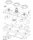 Схема №1 ACM 427/IX/F с изображением Втулка для плиты (духовки) Whirlpool 480121101712