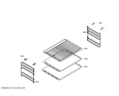 Схема №6 HEN320551 с изображением Панель управления для плиты (духовки) Bosch 00663035