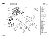Схема №4 HEN522E Bosch с изображением Панель управления для электропечи Bosch 00358184