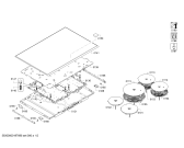 Схема №2 T48TS24N0 с изображением Стеклокерамика для плиты (духовки) Bosch 00715946