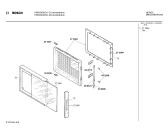 Схема №3 HMG3402 с изображением Панель для микроволновки Bosch 00093074