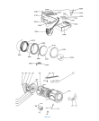 Схема №1 W 8S с изображением Помпа для стиралки DELONGHI ML40010600