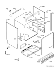 Схема №6 F45700VI0P с изображением Сенсорная панель для посудомойки Aeg 8088510014