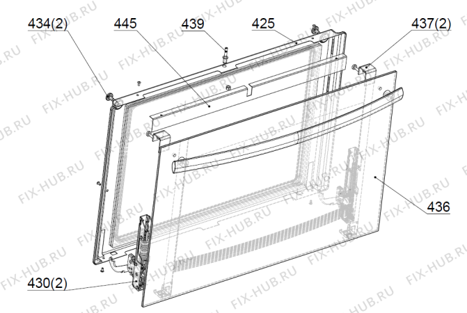 Взрыв-схема вытяжки Gorenje C9690  A42002011 NO   -White FS 60 (182565, A42002011) - Схема узла 04