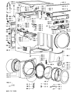 Схема №2 WAB 1211 SW с изображением Электролиния для стиралки Whirlpool 481010398919