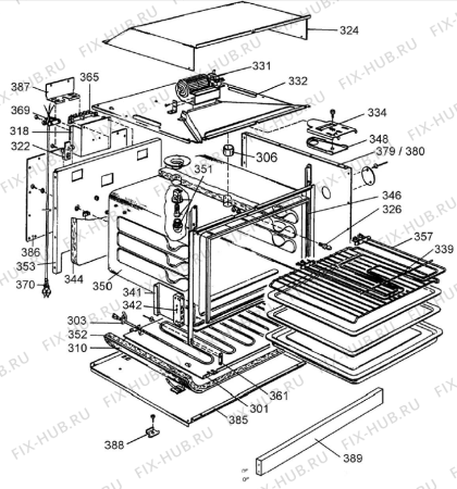 Схема №4 Vakiouuni A2110A5A FI   -White B-I (900000394, A2110A5A) с изображением Микрофильтр для вентиляции Gorenje 289768