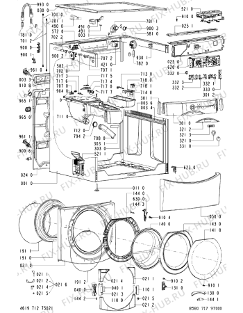 Схема №2 717 WT/WT с изображением Всякое для стиральной машины Whirlpool 481221470067