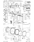 Схема №2 707 WT/WT с изображением Кнопка, ручка переключения для стиральной машины Whirlpool 481241029258