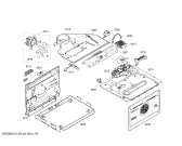 Схема №6 HEN786751 с изображением Панель управления для духового шкафа Bosch 00663169