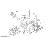 Схема №3 CH10142 energy с изображением Передняя часть корпуса для духового шкафа Bosch 00444654