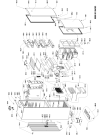Схема №1 KGNA 301 NOFROST/1IO с изображением Уплотнение для холодильника Whirlpool 481244079353