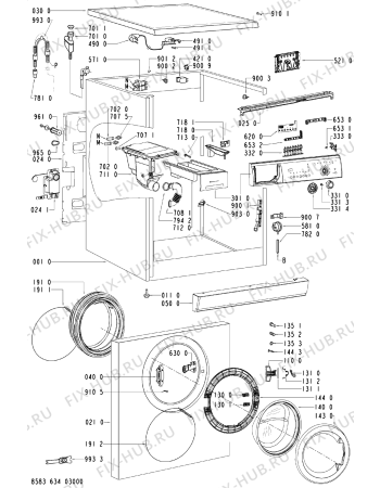 Схема №2 Eco 12 Di с изображением Микромодуль для стиральной машины Whirlpool 481221470691