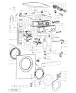 Схема №2 AWM 5500 с изображением Обшивка для стиралки Whirlpool 481245213352