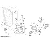Схема №4 SBV50E10GB с изображением Передняя панель для посудомойки Bosch 00703900