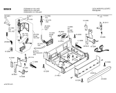 Схема №5 SGS4032EU с изображением Передняя панель для электропосудомоечной машины Bosch 00356725