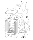 Схема №4 WMF760AUK (F054718) с изображением Запчасть для стиральной машины Indesit C00263888