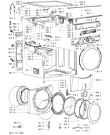 Схема №1 MAXY 13 - MA с изображением Рукоятка для стиральной машины Whirlpool 480111103192