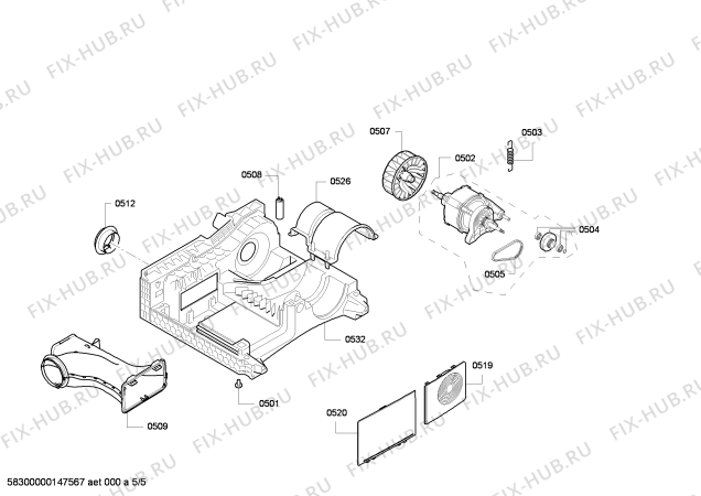 Схема №3 WTE8430SGB с изображением Рамка для сушилки Bosch 00663188