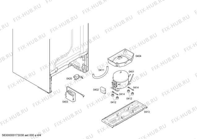 Схема №2 KGN39XL41 с изображением Крышка кнопки для холодильника Bosch 00623274