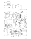 Схема №1 MD 114/WH с изображением Панель управления для микроволновки Whirlpool 481245359496