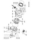 Схема №2 PDP 619/P PL с изображением Уплотнитель (прокладка) для стиральной машины Whirlpool 481246688841