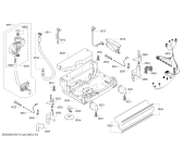 Схема №6 SN24E802EU с изображением Панель управления для посудомойки Siemens 00704773
