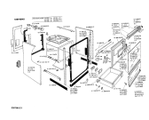 Схема №2 HU6428 с изображением Планка для плиты (духовки) Siemens 00110288