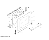 Схема №5 B4540E0FN с изображением Кабель для плиты (духовки) Bosch 00608930