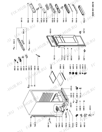 Схема №1 KRVA 3809 с изображением Переключатель для холодильной камеры Whirlpool 481227618446