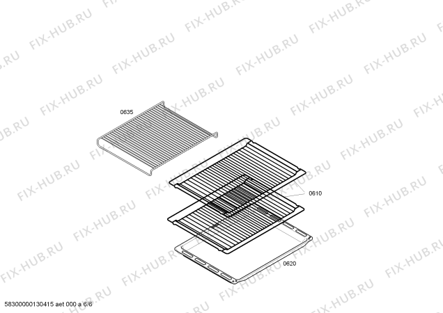 Схема №5 HB750751F с изображением Фронтальное стекло для плиты (духовки) Siemens 00477961