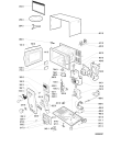 Схема №1 AVM 683/WH с изображением Панель управления для свч печи Whirlpool 481245359489