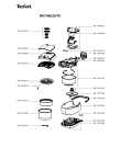 Схема №1 RK704E20/79 с изображением Крышечка для электромультиварки Tefal SS-993866