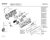 Схема №4 WP91001 SIWAMAT 9100 с изображением Панель управления для стиралки Siemens 00352663