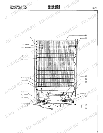 Схема №9 IK095017 с изображением Планка для холодильника Bosch 00098837