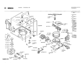 Схема №4 SMU52000 с изображением Уплотнитель для посудомоечной машины Bosch 00082894