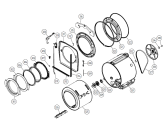 Схема №5 W6441 AU   -Titanium (900003313, WM50AU) с изображением Декоративная панель для стиральной машины Gorenje 189298