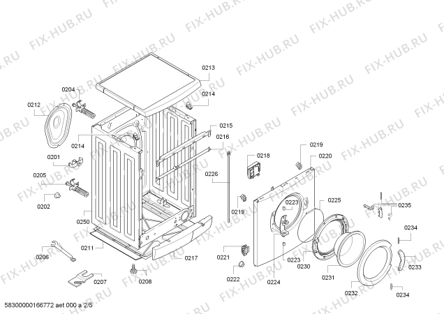 Схема №3 WM12E160FF iQ300 varioPerfect с изображением Силовой модуль для стиралки Siemens 00706575