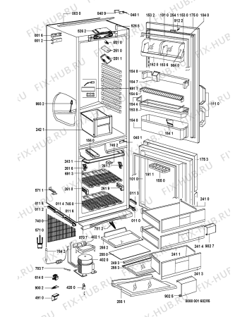 Схема №1 625.1.02 с изображением Накопитель для холодильника Whirlpool 481212028042