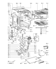 Схема №1 ADG9371S (F092251) с изображением Руководство для электропосудомоечной машины Indesit C00359697