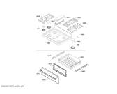 Схема №5 HGS5L53UC с изображением Панель для плиты (духовки) Bosch 00688066