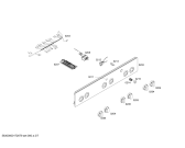 Схема №6 HGV523123T с изображением Фронтальное стекло для электропечи Bosch 00712857