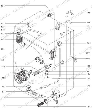 Взрыв-схема стиральной машины Gorenje WDI63113 (171567, LS6E) - Схема узла 04