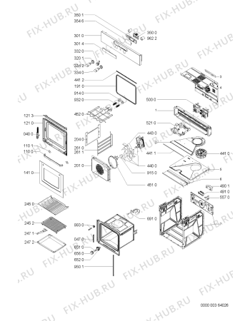 Схема №1 AKZ 451/IX/01 с изображением Микромодуль для плиты (духовки) Whirlpool 481221479213