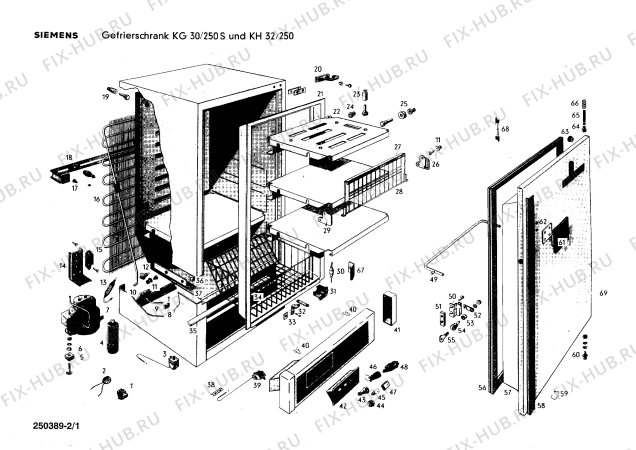 Схема №2 GT3210 с изображением Осушитель для холодильной камеры Siemens 00101595