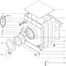 Схема №3 WDI63113 (171567, LS6E) с изображением Моторчик для стиральной машины Gorenje 175526