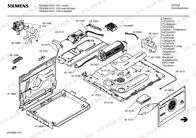 Схема №4 HE600210 с изображением Фронтальное стекло для электропечи Siemens 00472026